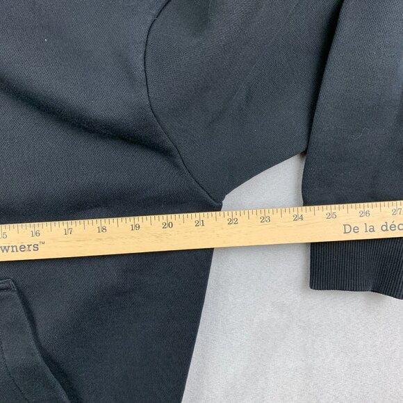 G Star Mens Sweater Medium Black Gold Hoodie Long Sleeve Pullover Togrul Stor - Picture 4 of 8